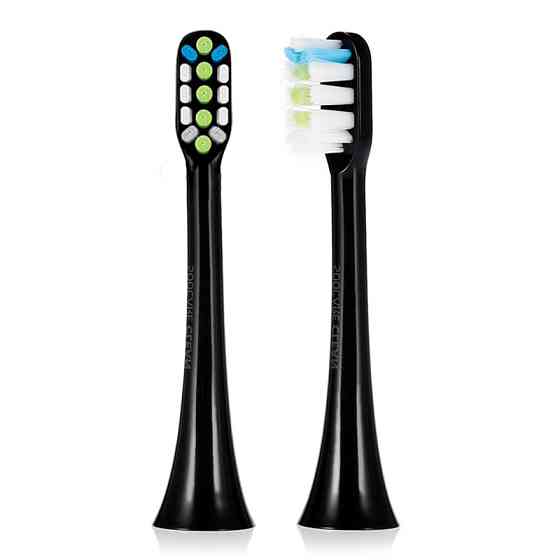 Насадка для зубної щітки Xiaomi SOOCAS X1/X3/X5 BH01B (Чорні, 2 шт) Николаев