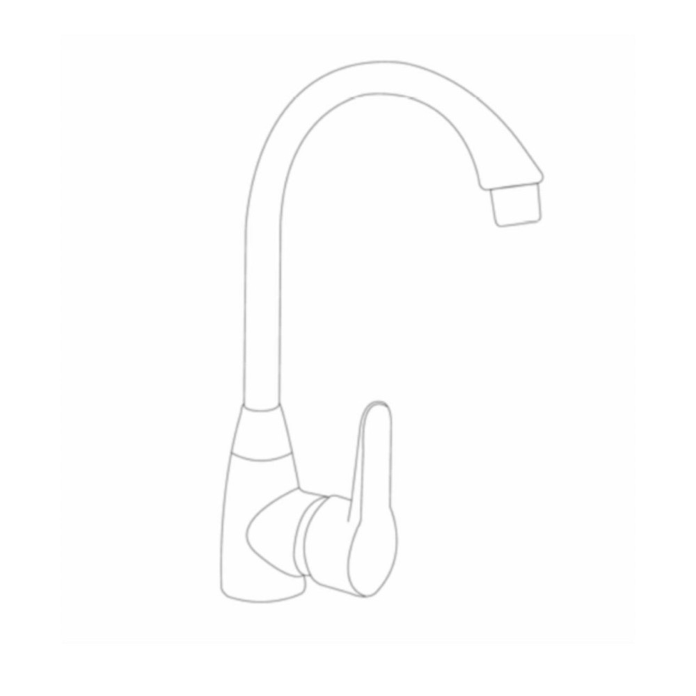 Смеситель для кухни Brinex 35B 007 Киев - изображение 2