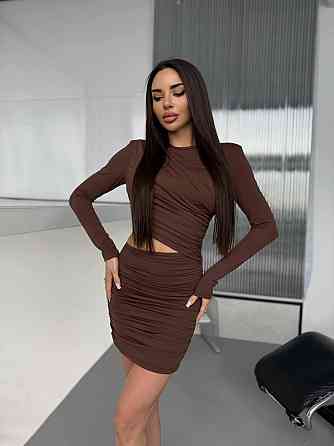 Жіноче романтичне вечірнє мініплаття з вирізом біфлекс Моко, 42/44 Одеса