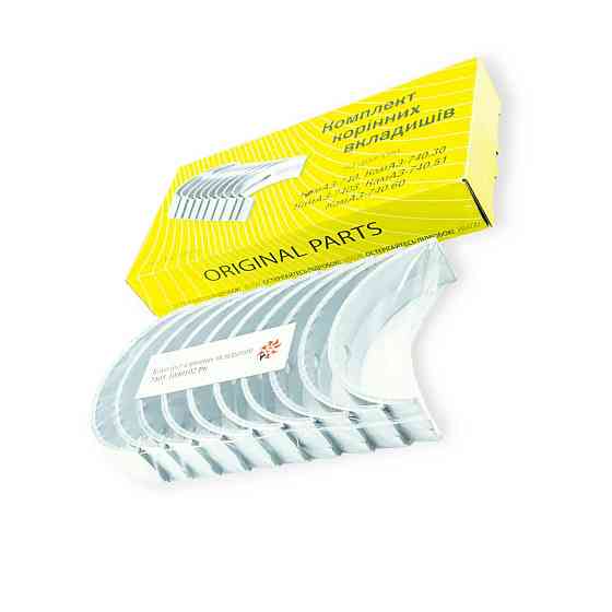 Вкладыши р6 коренные (federal-mogul) камаз Мукачево