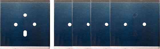 Леза сталеві змінні YATO, 2-сторонні по 100 мм для скребків YT-52840, YT-52841, паков 5 шт. [10] Одеса