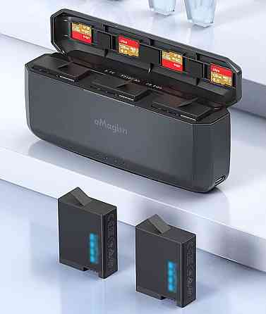 Зарядка повербанк GoPro 13 7710мАгод швидка три слоти 20Вт PD3 aMagisn AP24 Київ