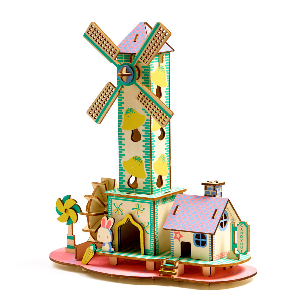 Дерев'яні 3D пазли . Тривимірний конструктор-головоломка 25.2 см * 13 см * 27.7 см Кам'янець-Подільський - фото 2