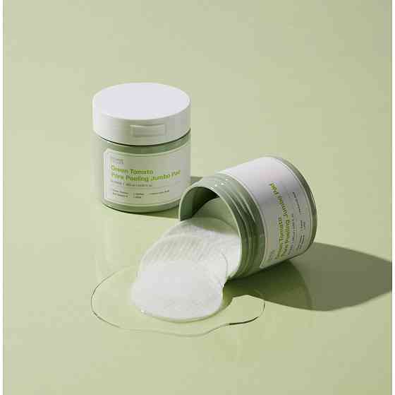 Пилинг-педы для лица Green Tomato Pore Peeling Jumbo Pad Sungboon Editor 60 шт/180 мл Киев