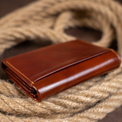 Кошелек Vintage Коричневый (14464) Винница - изображение 7