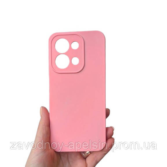Xiaomi Redmi 15C Чехол силиконовый Защита камеры (розовый) Одесса - изображение 1