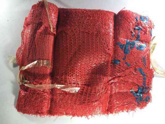 Сетка упаковочная овощная  (р25х39) 5кг красная с ручкой (100 шт) Харьков