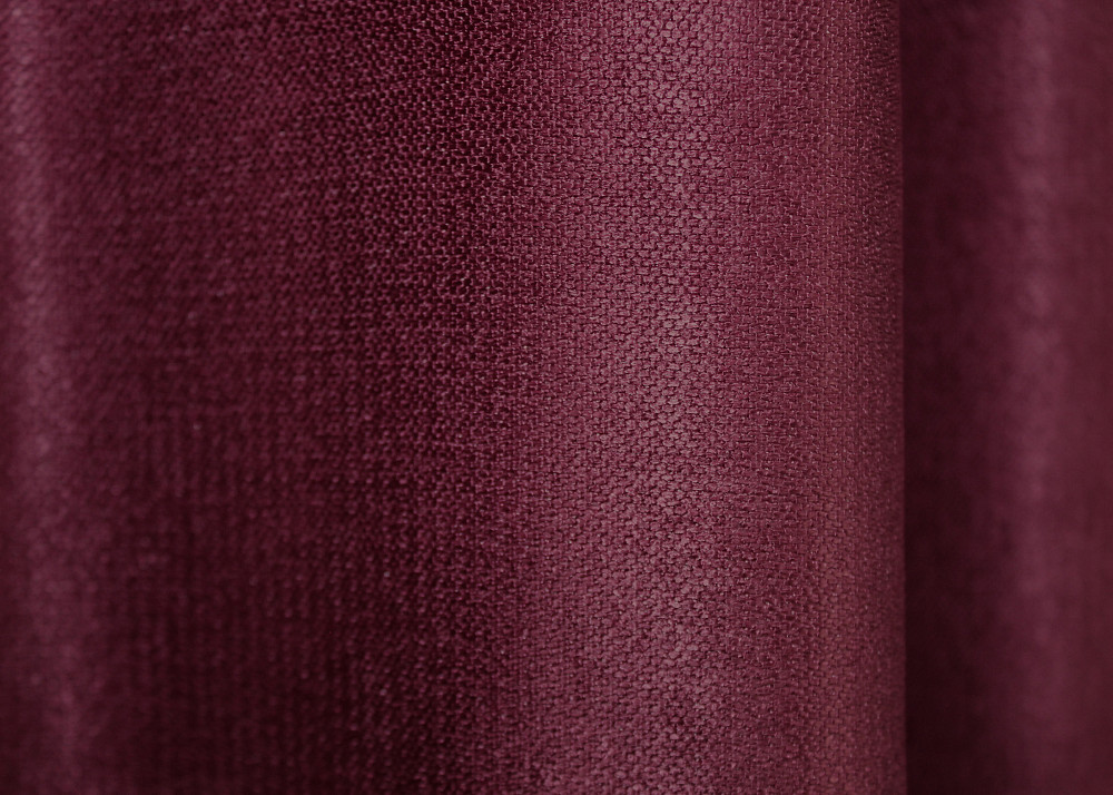 Комплект готовых штор VR-Textil Лен № 1339ш Бордовый 150х270 см 2 шт (33-0291) Киев - изображение 8