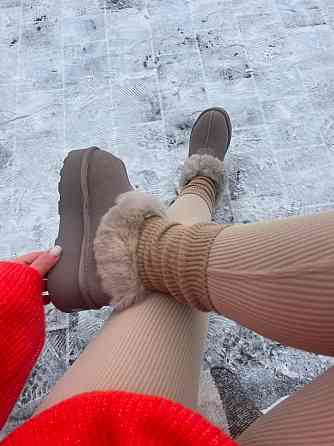 PLPS Угги жіночі PLPS 5802 хакі (зима, замша натуральна) (5664) 37 Коломыя