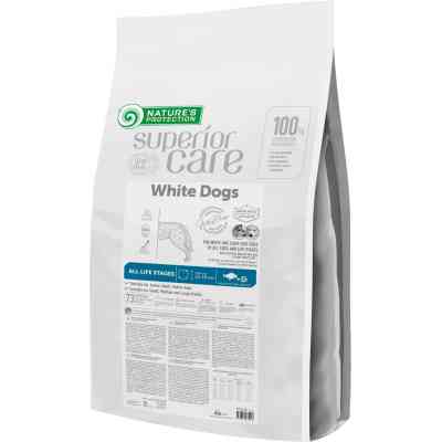 Сухой корм для собак Nature's Protection Superior Care White Dogs White Fish All Sizes and Life Stages 10 кг (NPSC47591) Винница