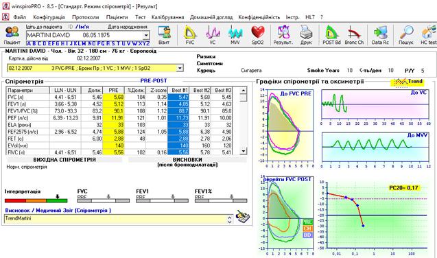 Спірометр Spirotel з багаторазовою турбіною Дніпро - фото 3