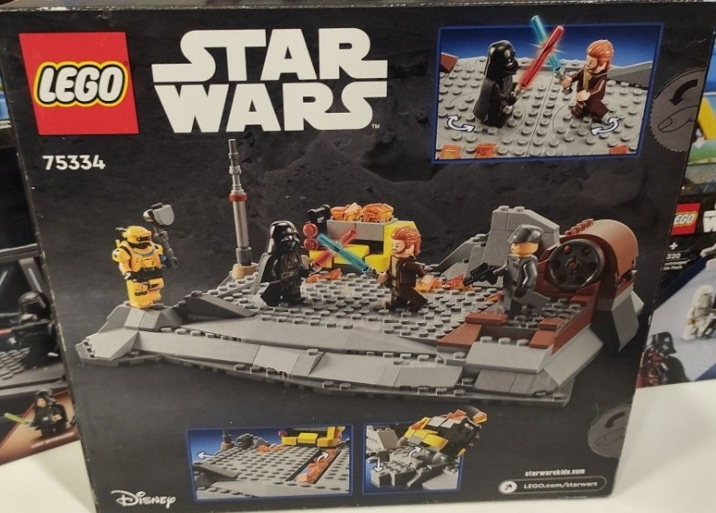 Конструктор LEGO Star Wars 75334 Обі-Ван Кенобі проти Дарта Вейдера. Київ - фото 2