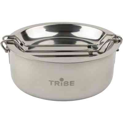 Набор туристической посуды Tribe Tourist Set 1,2 л сталевий (T-FG-0008-metal) Винница