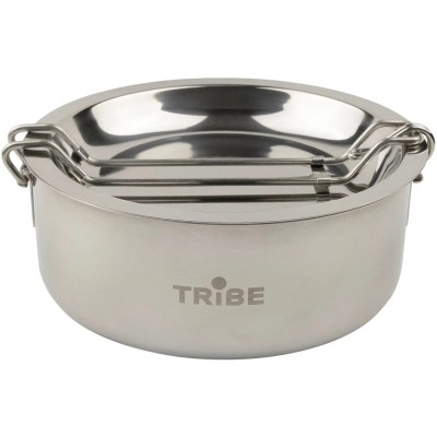 Набір туристичного посуду Tribe Tourist Set 1,2 л сталевий (T-FG-0008-metal) Вінниця - фото 1