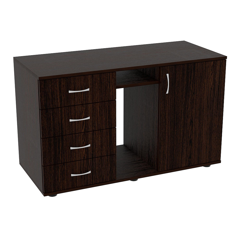 Тумба офисная Лидер, Венге Магия, 1100/480/650 Львов - изображение 1