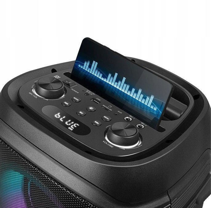 Акустична система Bluetooth Колонка з підсвічуванням переносна Sven (PS-800) Акумулятор 4400 мАг Нововолинськ - фото 5