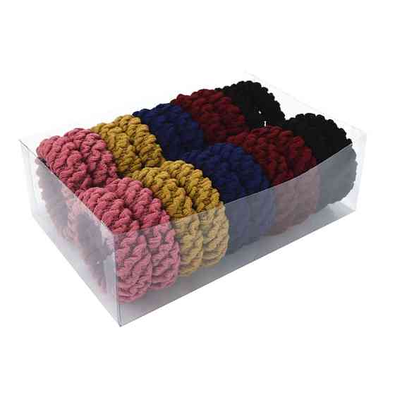 Резинки для волос микрофибра-жатка 0307-923, 20 штук Винница