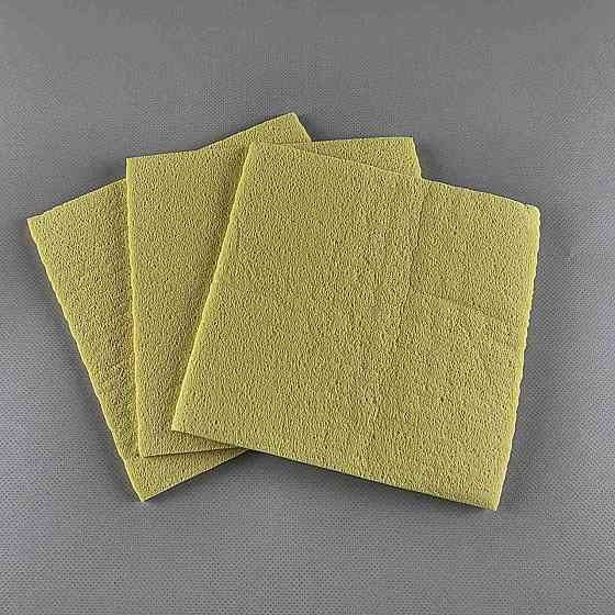 Cалфетки влагопоглощающая, целлюлозная, губчатая  (3шт)  Супер Торба (1 пачка) Харків