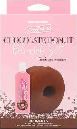 Набор для минета Doc Johnson GoodHead Chocolate Donut Blowjob Set Sex Aura Киев