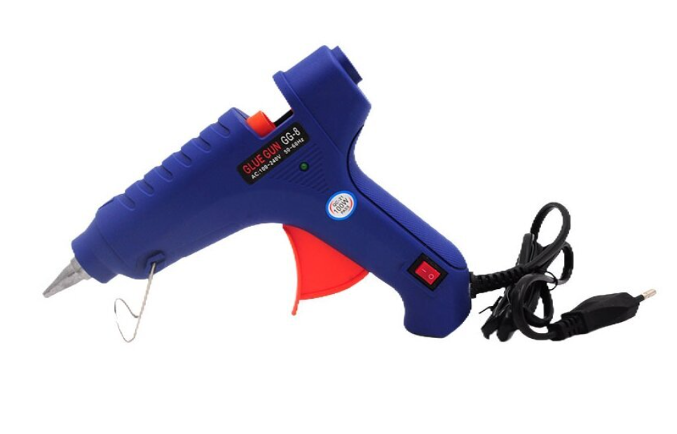 Клеевой пистолет HMGG GG-8, 100W под Толстые 11мм жёлтый Днепр - изображение 2