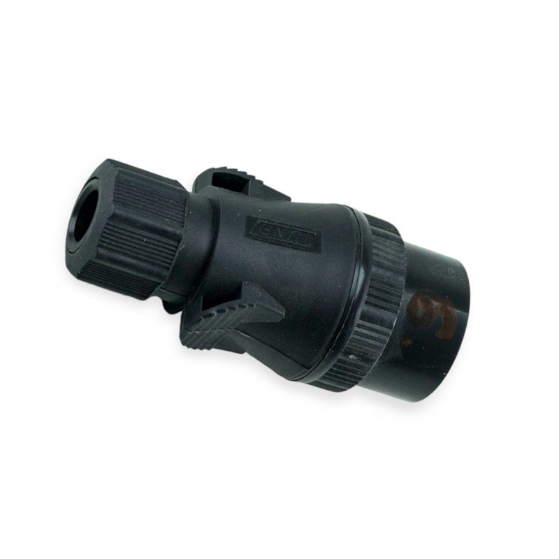 Фишка прицепа пластмасс 12в (папа) гайка dunov Мукачево - изображение 1