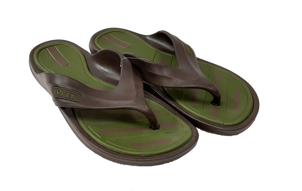 Шлепанцы мужские Fly Performanсe Alpfa Original влагостойкие облегченные черные с салатовым Киев - изображение 1