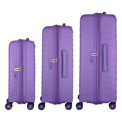 Набор чемоданов 2E Aero (L+M+S), лавандові (2E-SPP-AERO-SET3-LV) Вінниця - фото 11