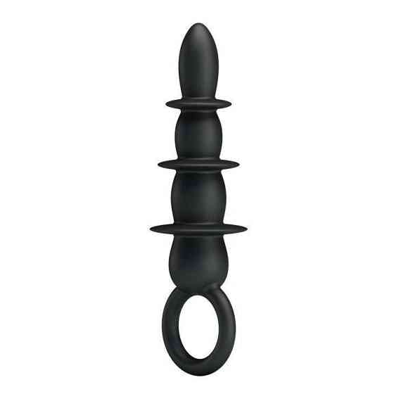 Анальный стимулятор BLACK PRETTY LOVE BI-014539 Sex Aura Киев