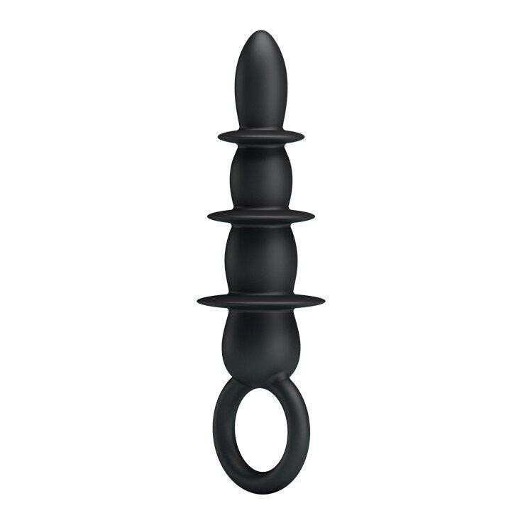 Анальный стимулятор BLACK PRETTY LOVE BI-014539 Sex Aura Киев - изображение 2