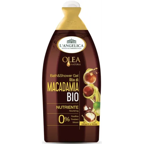 Гель для душа L'angelica Olea Naturae Organic Macadamia з маслом Макадамии, 500 мл Львов