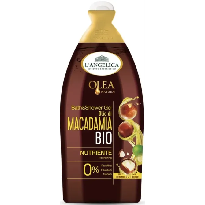 Гель для душа L'angelica Olea Naturae Organic Macadamia з маслом Макадамии, 500 мл Львов - изображение 1