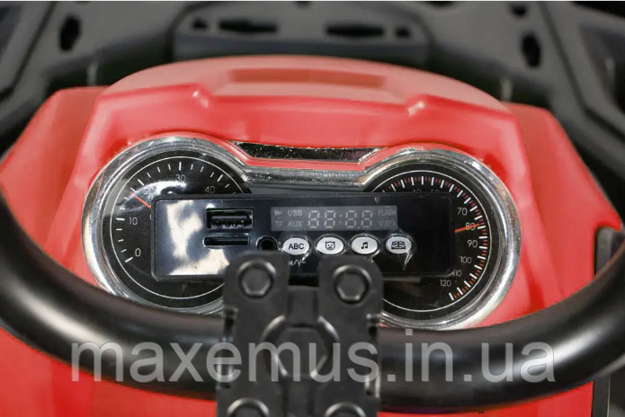 Електроквадроцикл дитячий на акумуляторі HM-1288 електричний квадроцикл для дітей червоний Мостиська - фото 5