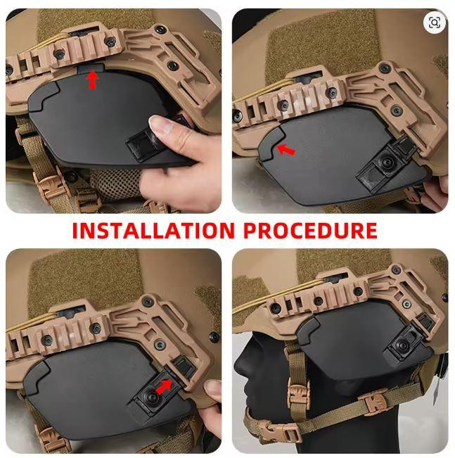 Захист вух олива для шолома Одеса - фото 3