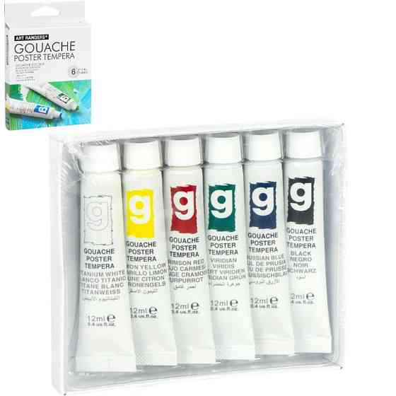 Набір гуашевих фарб "Art Ranger" EG0612C, 6 кольорів Вінниця