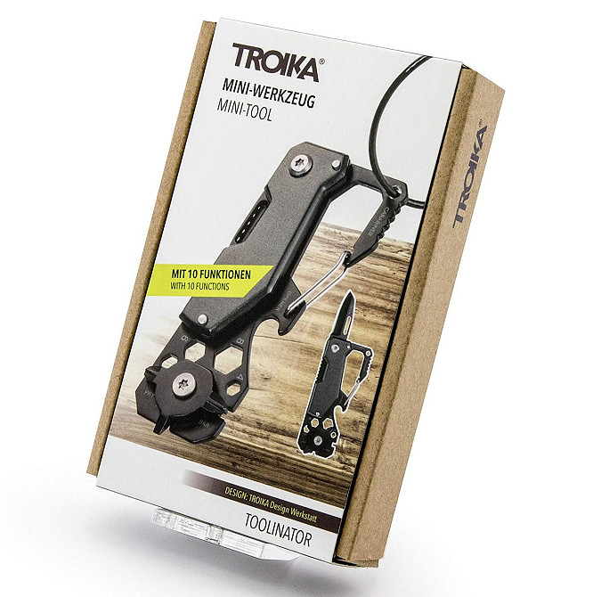 Брелок-мультинструмент Tolinator, титан Ровно - изображение 5