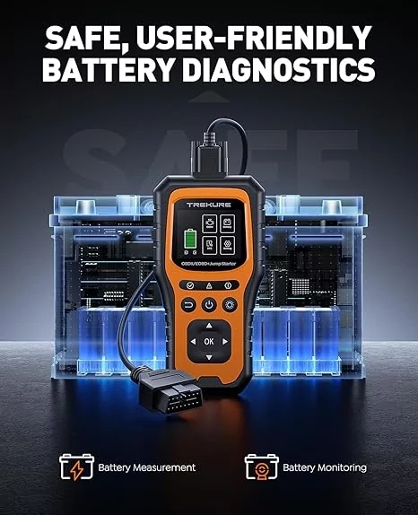 Пусковое устройство OBD2 сканер Power bank Trekure 5000A 3в1 Винница - изображение 2