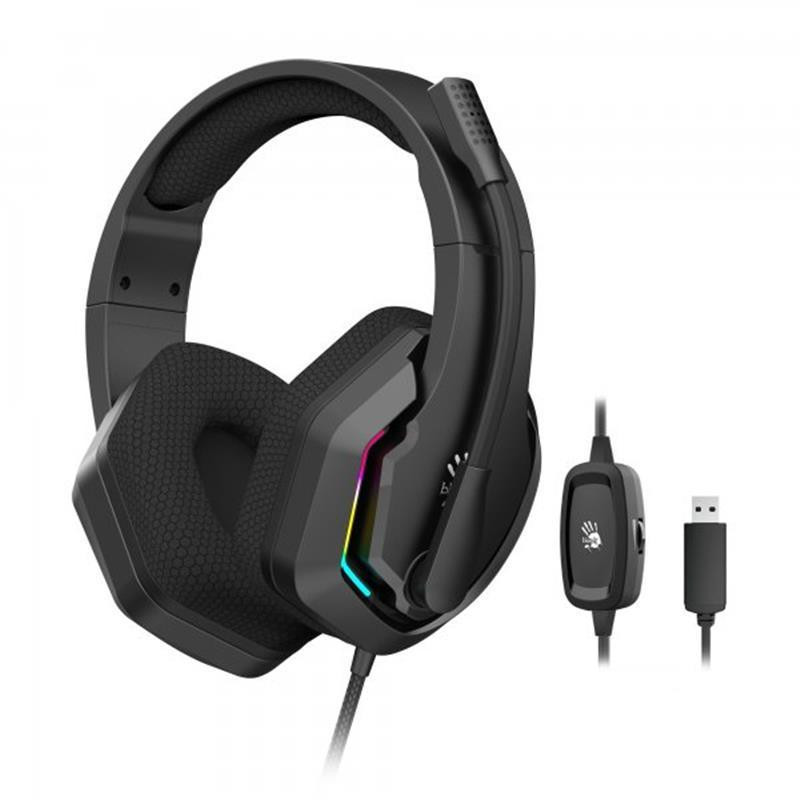 Гарнітура A4Tech Bloody G260 Black Чорний Харьков - изображение 3