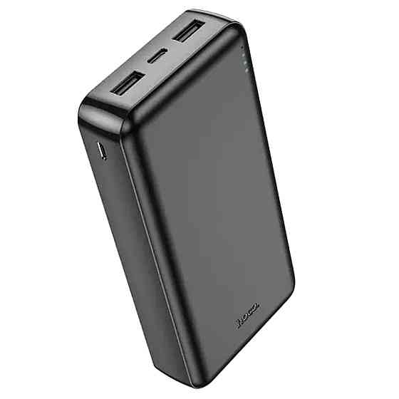 УМБ Power Bank Hoco J100A 20000 mAh micro-USB Type-C швидке зарядження чорний Київ
