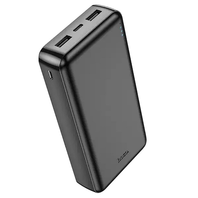 УМБ Power Bank Hoco J100A 20000 mAh micro-USB Type-C швидке зарядження чорний Київ - фото 1
