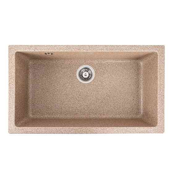 PLATINUM Гранітна мийка для кухні Platinum 7945 Paruana матова Карамель Київ