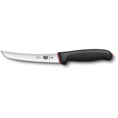 Кухонний ніж Victorinox Fibrox Boning 15 см Dual Grip Black/Red (5.6503.15D) Вінниця - фото 1