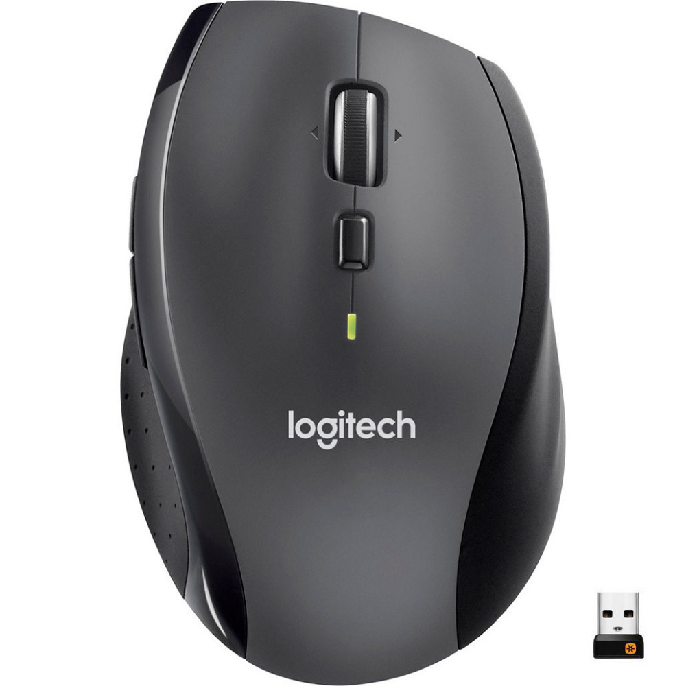 Миша бездротова Logitech M705 Marathon Black лазерна (910-001949) Чорно-сірий Харків - фото 1