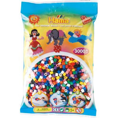 Набор для творчества Hama цветные бусины, 8 цветов (201-00) Винница - изображение 1