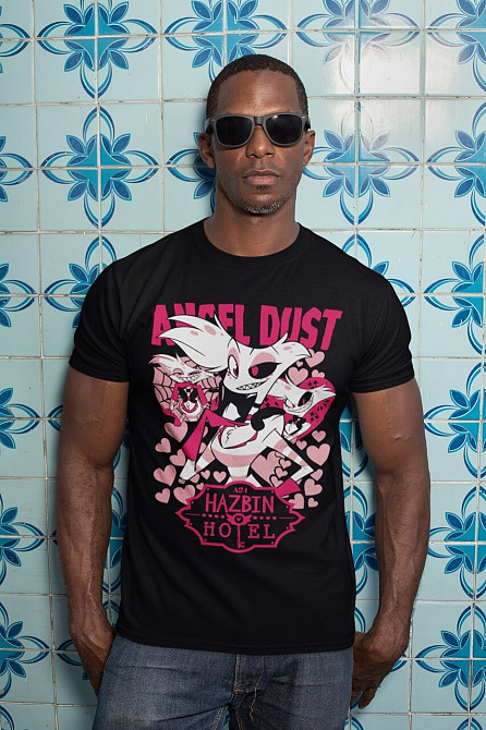 Футболка для мальчика аниме Аластор Хазбин Хотел Хазбин оверсайз (рост от 165 до 180 ) Черний AnimeJ0727m Днепр - изображение 5