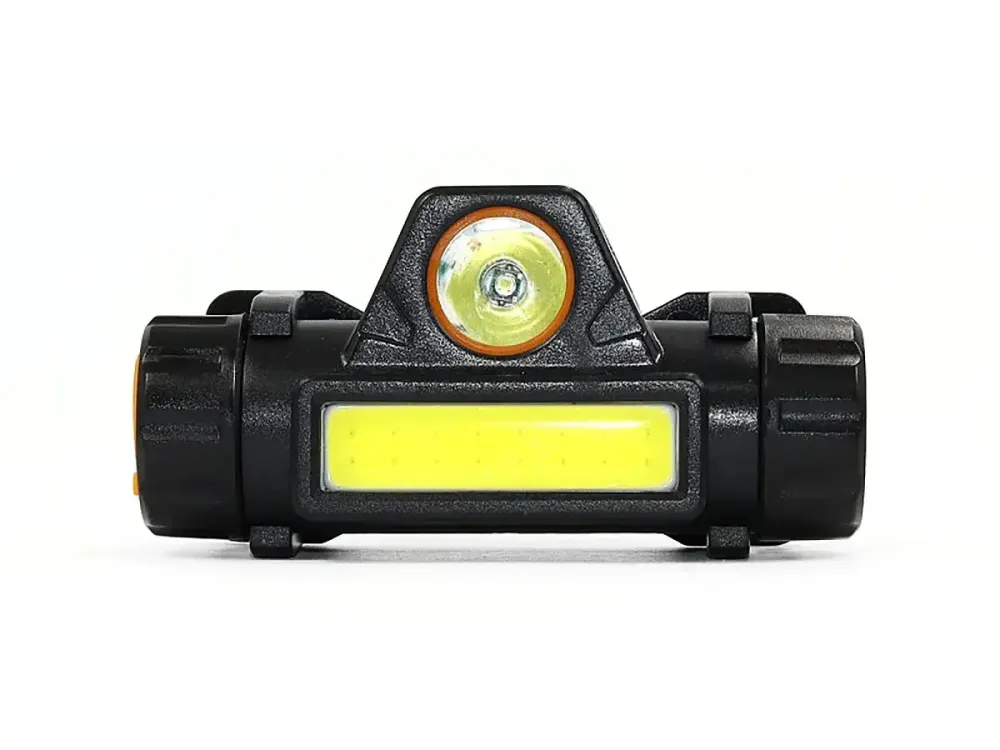 Універсальний ліхтар Bailong BL-8101-XPE+COB налобний і ручний, потужний світлодіодний для туризму та роботи Одеса - фото 4