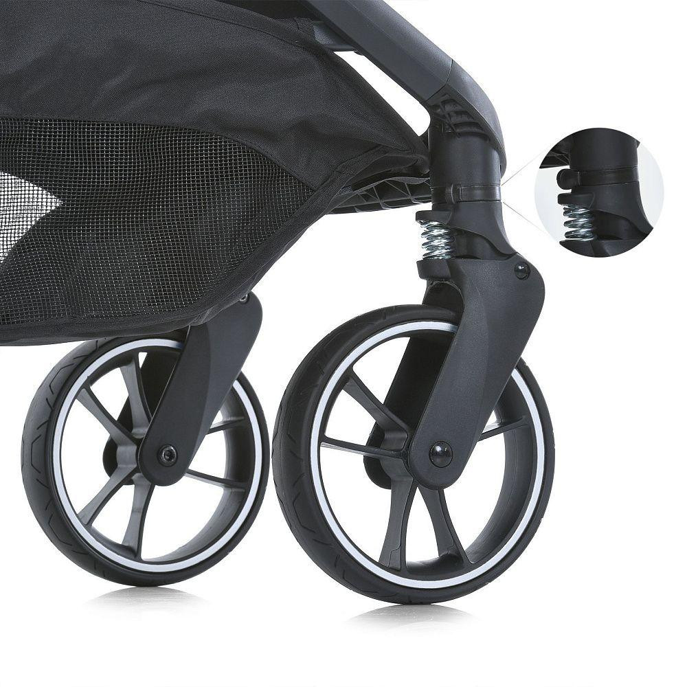 Коляска дитяча El Camino BEYA Blush Pink прогулянкова з чохлом для ніжок у комплекті Рожева (ME 1127-S) Чернигов - изображение 10