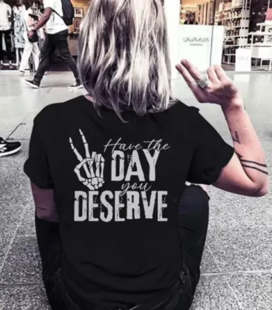 Футболка жіноча з принтом  48 Чорний 2664087623 Дніпро