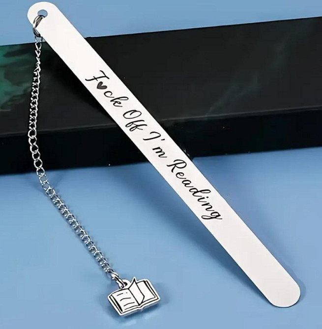 Металлическая закладка – креативный подарок для книголюбов Закладка для книг 