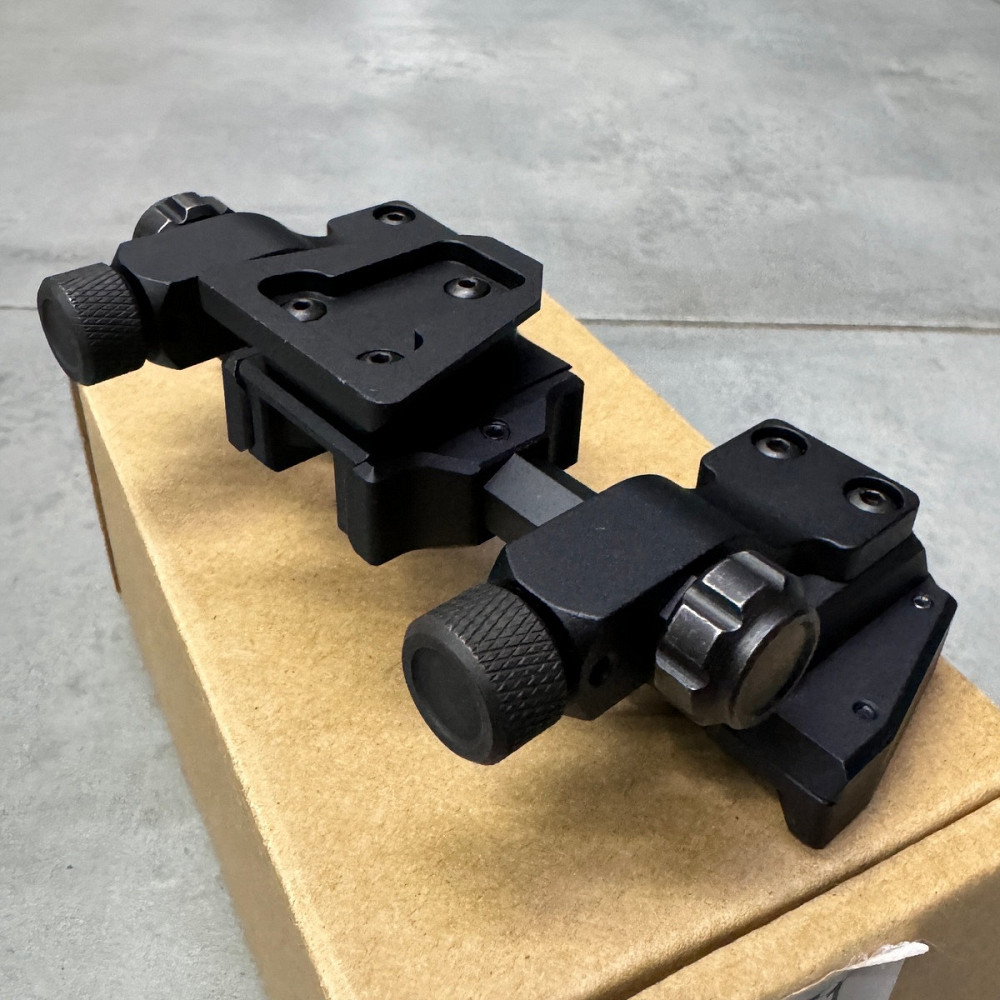 Крепление для ПНВ двойное Spina Optics Binock CL24-0251, тип крепления Wilcox для NVG30, совместимо с L4G24 Solmir Киев - изображение 6