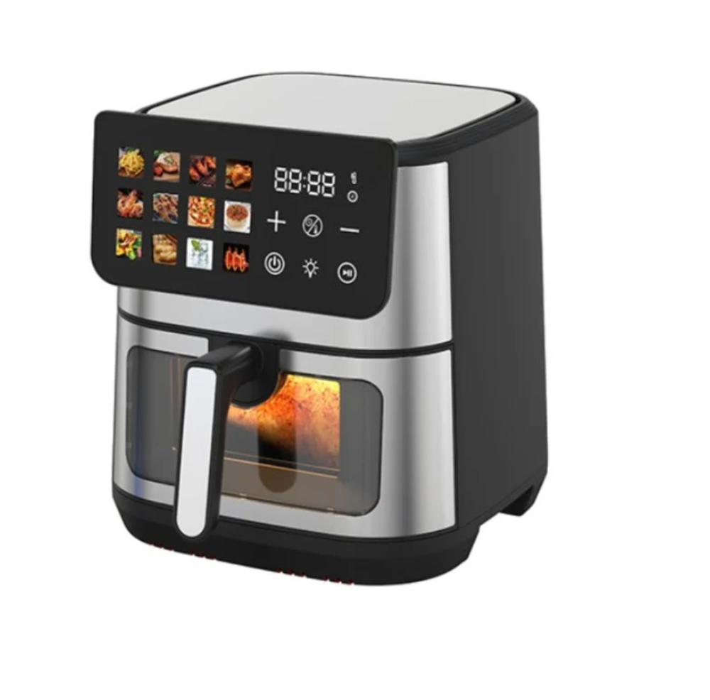 Аерофрітюрниця DOMOTEC MS-3224 12 л 4500 Вт з LED-дисплеєм, подвійними ТЕНами та циркуляцією повітря Одеса - фото 1
